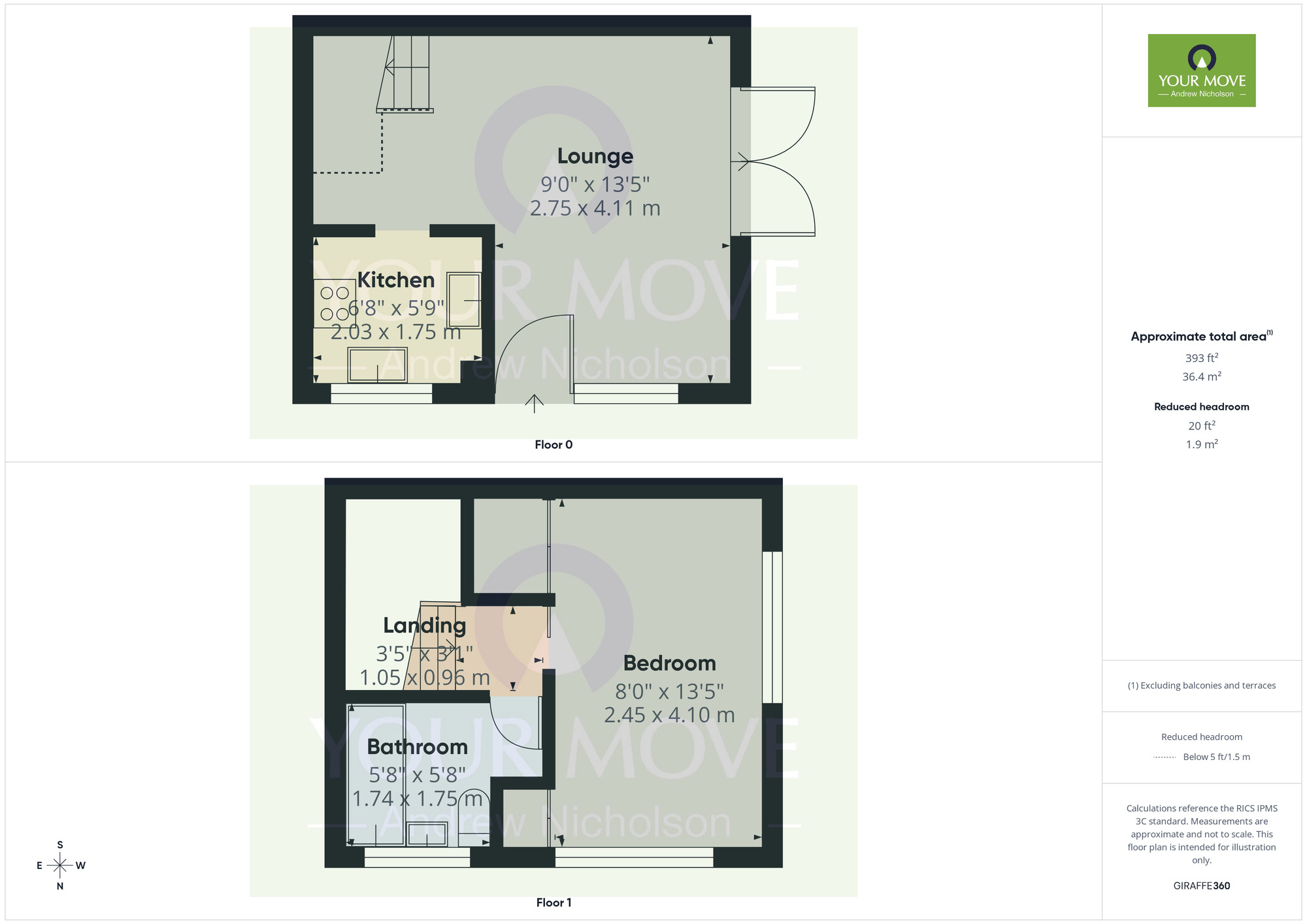 Floorplan of 1 bedroom House for sale, Bexington Drive, Crewe, Cheshire, CW1