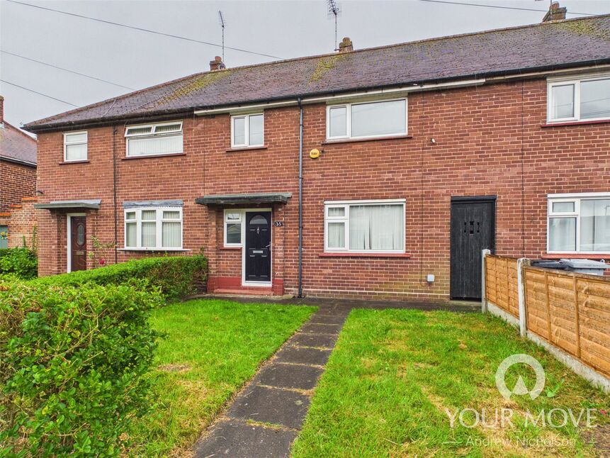 Main image of 3 bedroom Mid Terrace House for sale, Bramhall Road, Crewe, Cheshire, CW2