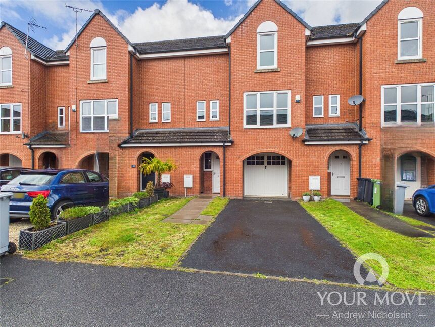 Main image of 4 bedroom Mid Terrace House for sale, Lambert Crescent, Nantwich, Cheshire, CW5