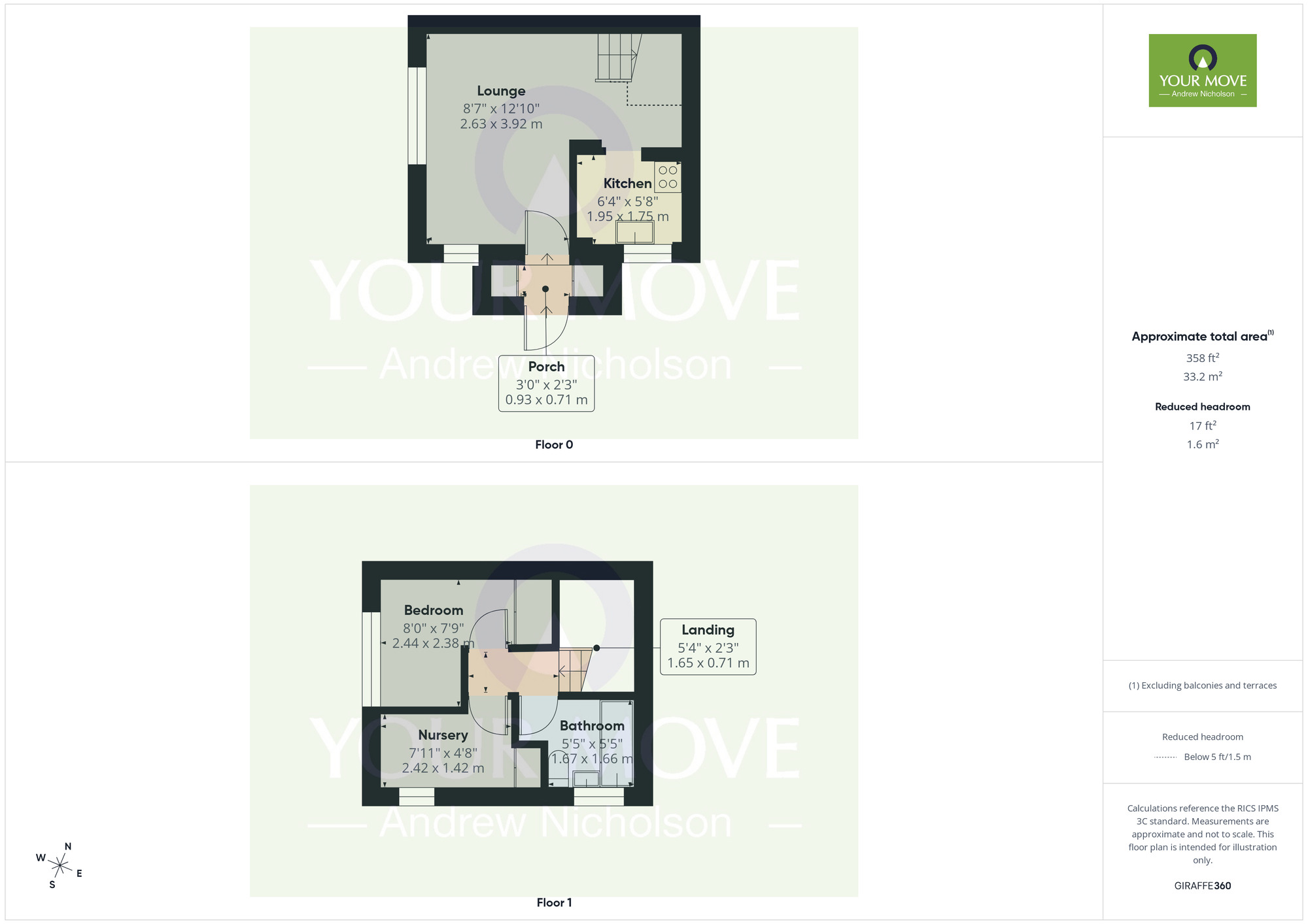 Floorplan of 1 bedroom House for sale, Bexington Drive, Crewe, Cheshire, CW1