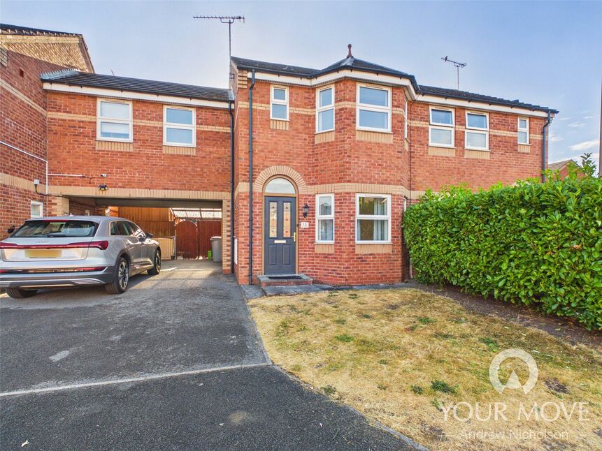 Main image of 3 bedroom Link Detached House for sale, Dario Gradi Drive, Crewe, Cheshire, CW2