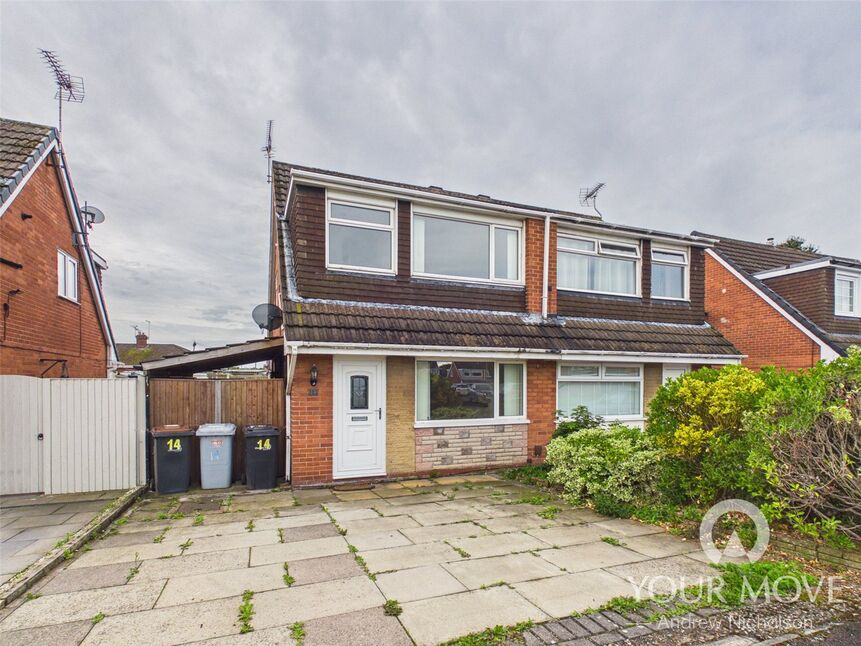 Main image of 3 bedroom Semi Detached House for sale, Cormorant Close, Crewe, Cheshire, CW1