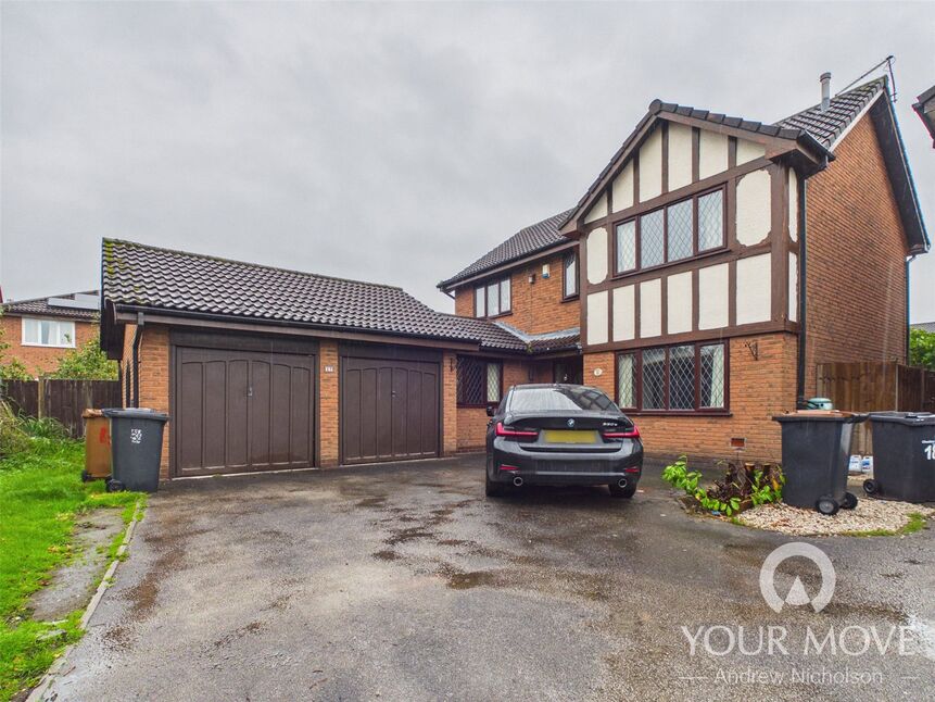 Main image of 4 bedroom Detached House for sale, Thorpe Close, Crewe, Cheshire, CW1