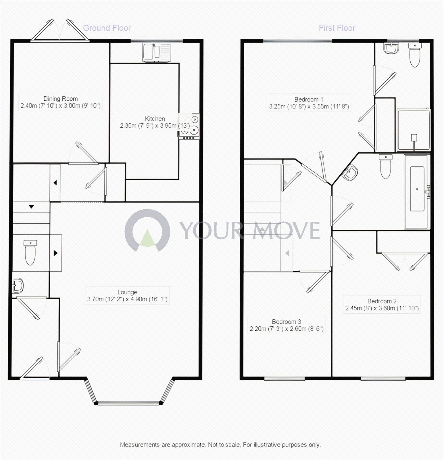 3 bedroom Mid Terrace House to rent, Empire Walk, Greenhithe, DA9 £