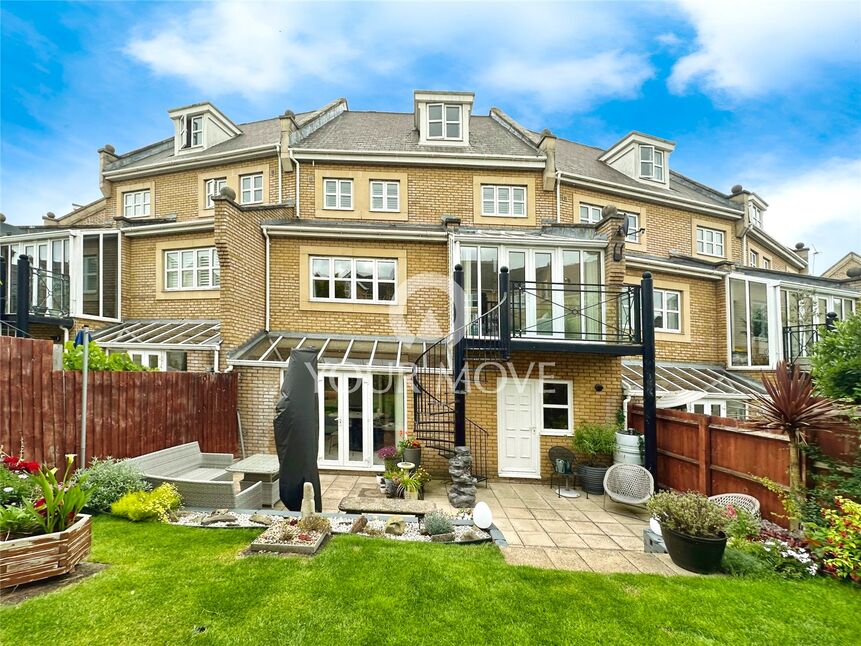 Main image of 3 bedroom Mid Terrace House for sale, Kingfisher Drive, Greenhithe, Kent, DA9