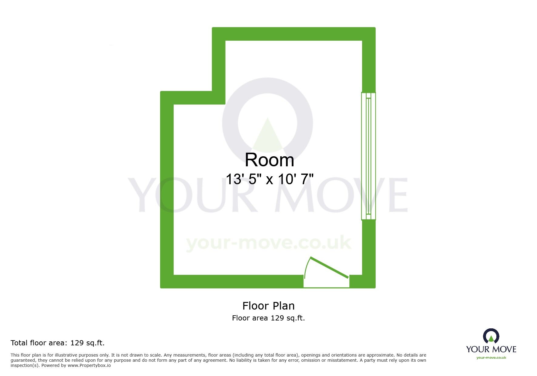 Floorplan of 1 bedroom Room to rent, Phoenix Place, Dartford, Kent, DA1