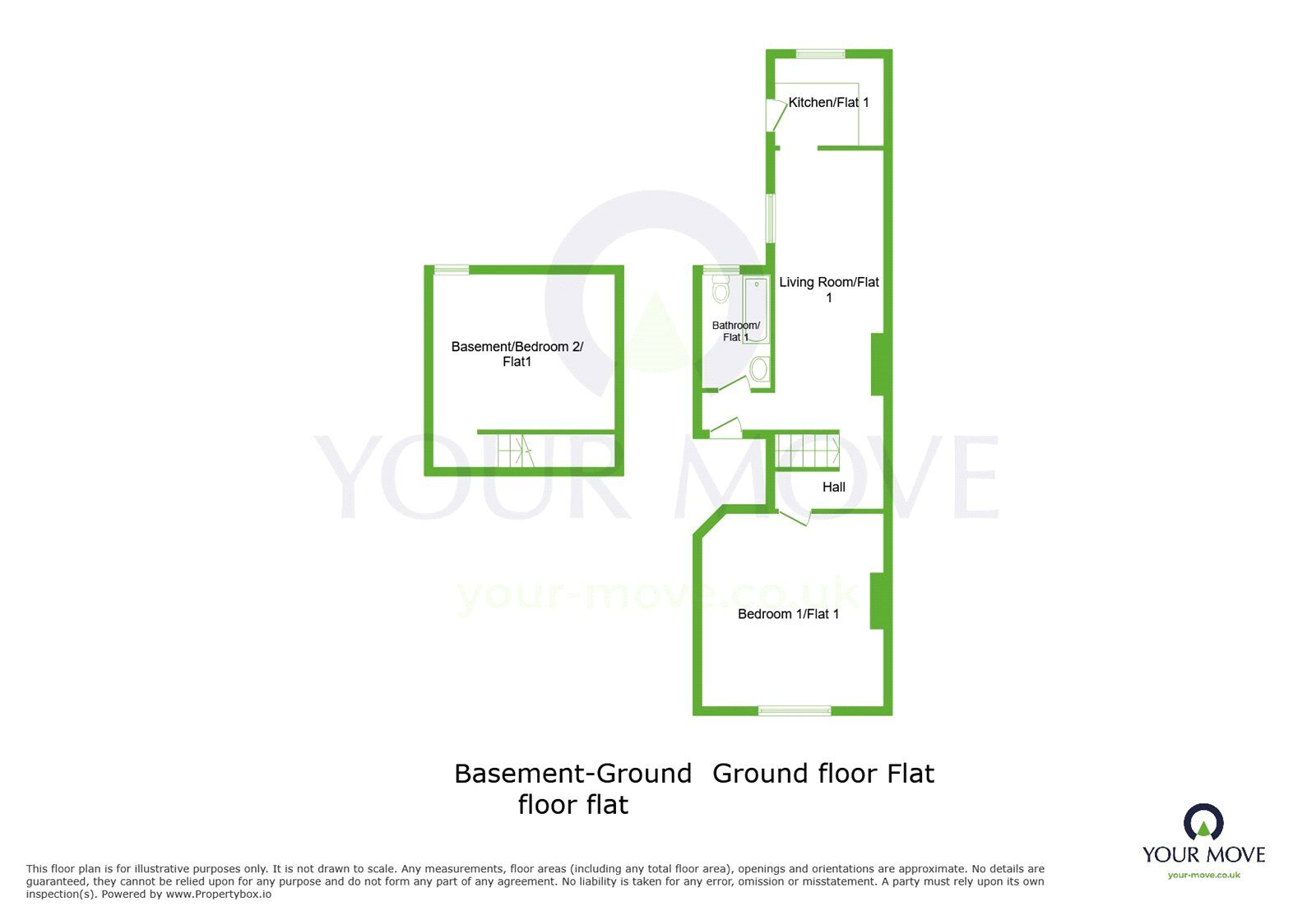 Floorplan of 3 bedroom Semi Detached House for sale, Station Road, Crayford, Dartford, DA1