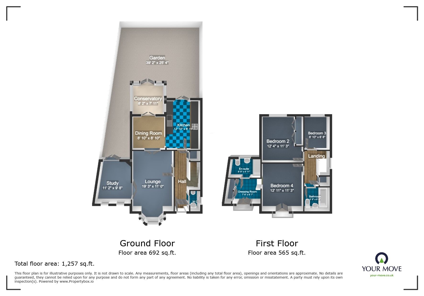 Floorplan of 3 bedroom Mid Terrace House to rent, Ingress Park Avenue, Greenhithe, Kent, DA9