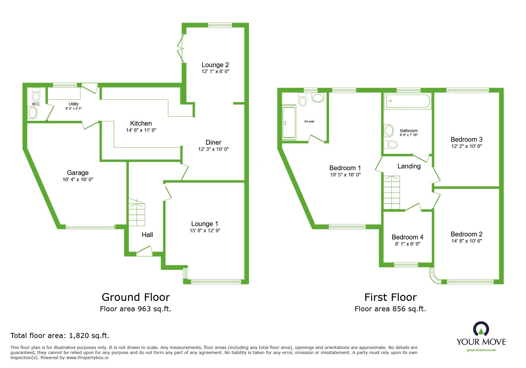Floorplan of 4 bedroom Semi Detached House for sale, Ross Road, Dartford, Kent, DA1