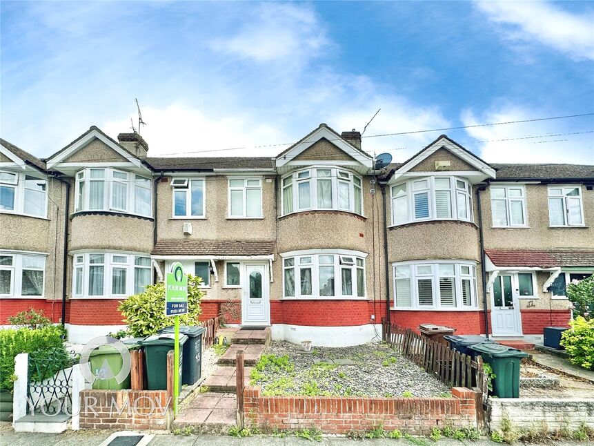 Main image of 3 bedroom Mid Terrace House for sale, Cumberland Drive, Dartford, Kent, DA1