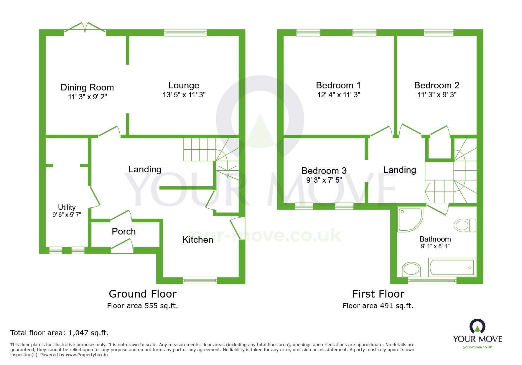 Floorplan of 3 bedroom Semi Detached House for sale, Littlebrook Manorway, Dartford, Kent, DA1