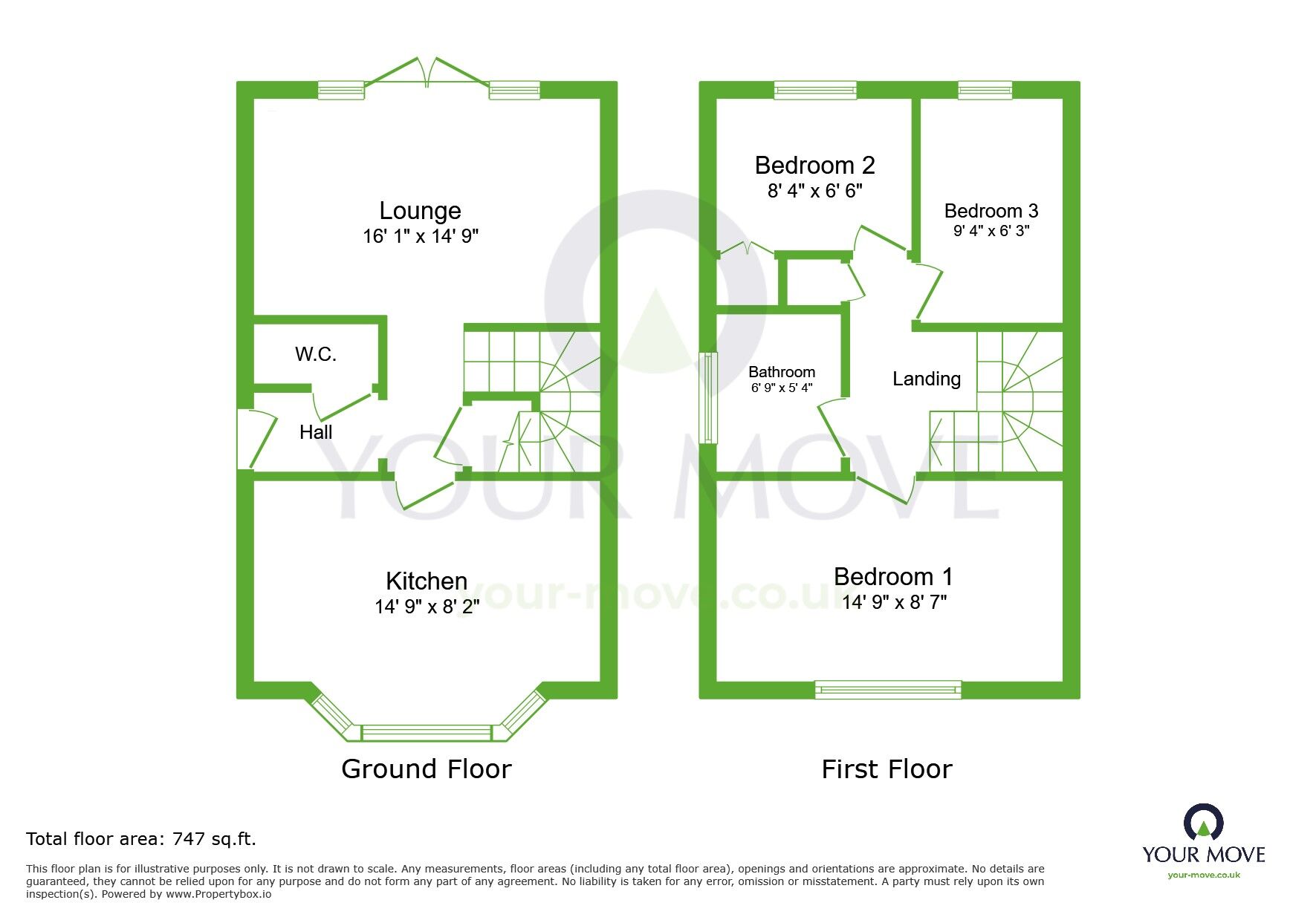 Floorplan of 3 bedroom End Terrace House for sale, Knights Manor Way, Dartford, Kent, DA1