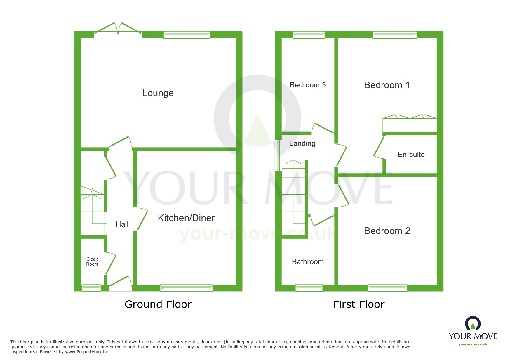 Floorplan of 3 bedroom End Terrace House to rent, Hardy Avenue, Dartford, Kent, DA1