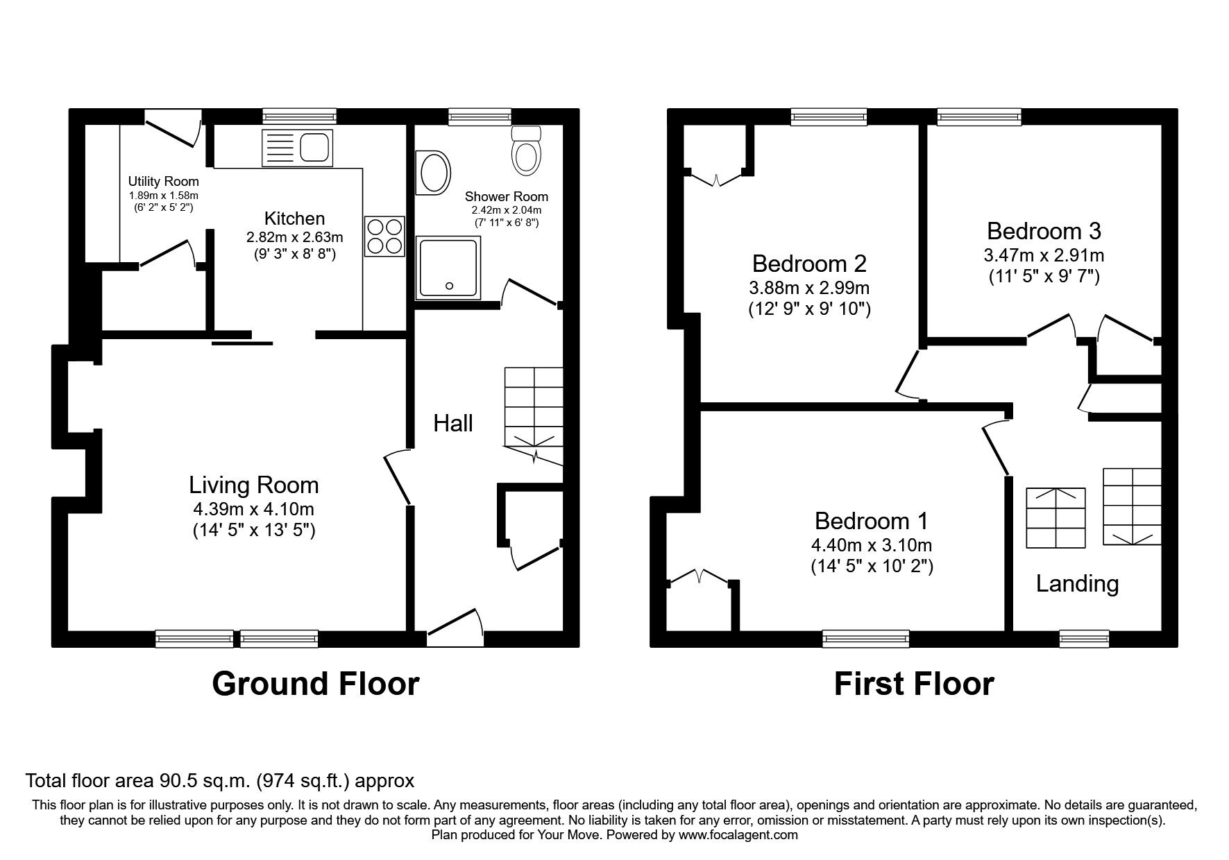 3 bedroom Mid Terrace House for sale, Maryburn Road, Easthouses, EH22