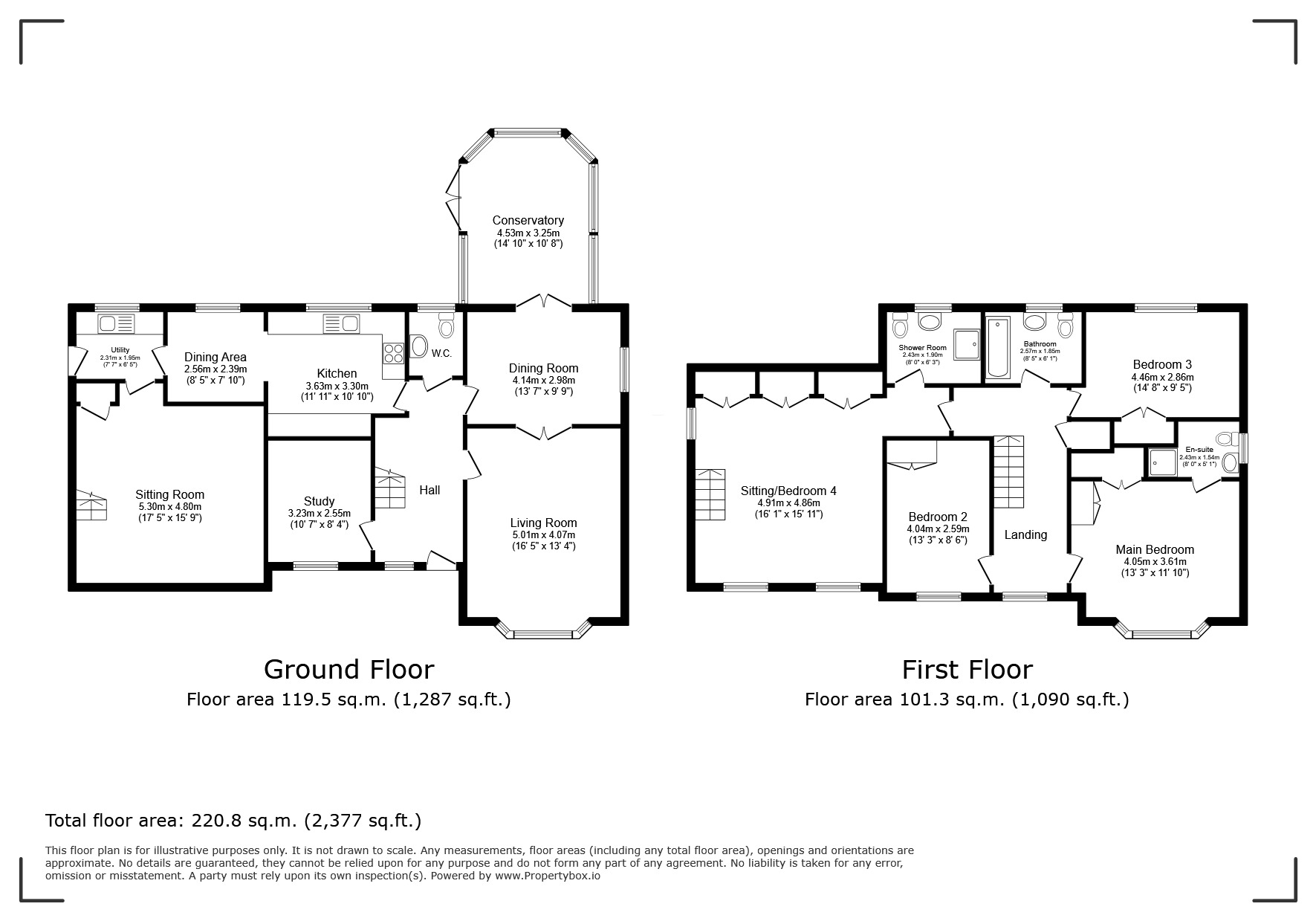 Floorplan of 5 bedroom Detached House for sale, Big Brigs Way, Newtongrange, Midlothian, EH22