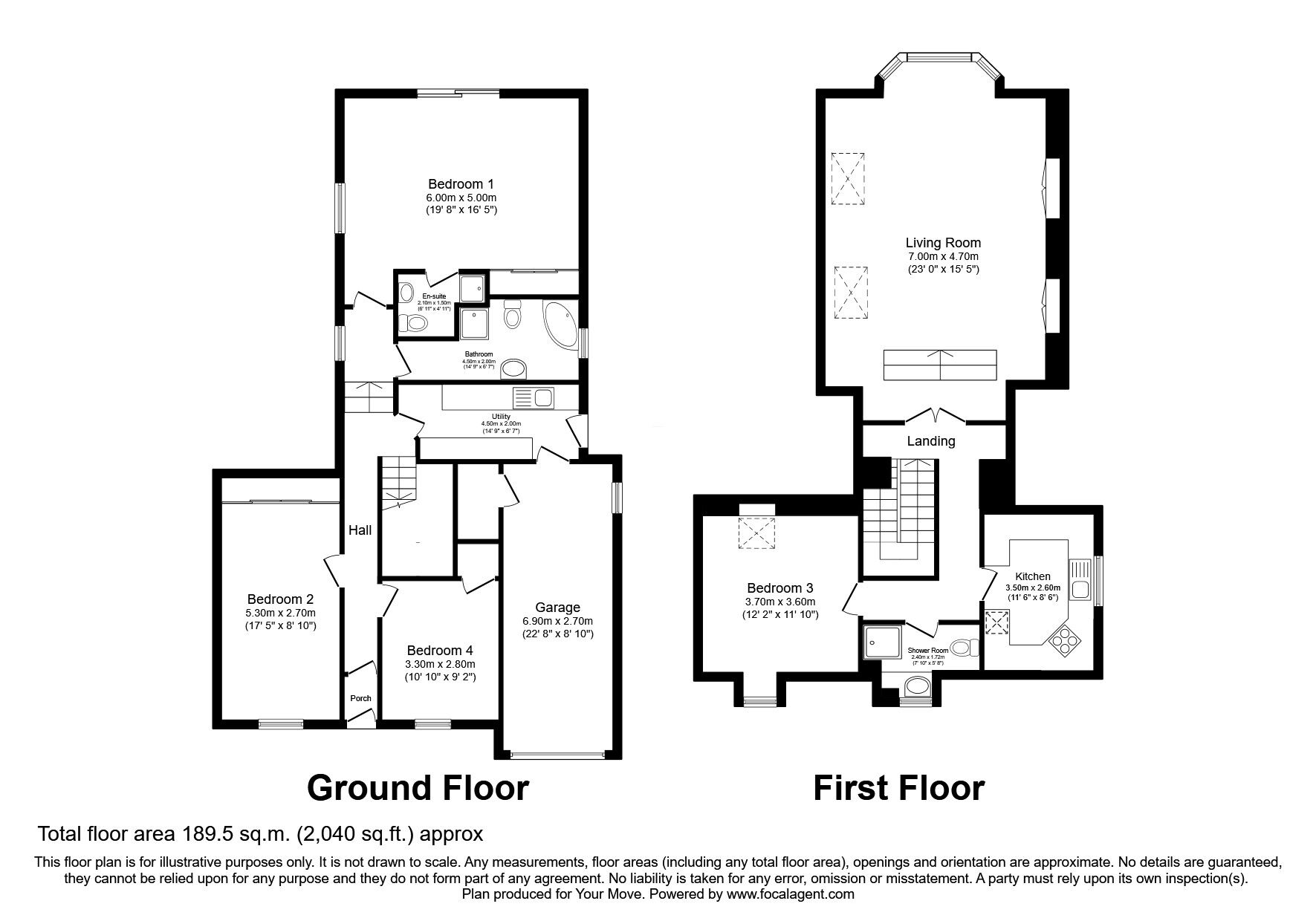 Floorplan of 4 bedroom Detached House for sale, Main Street, Hillend, Fife, KY11