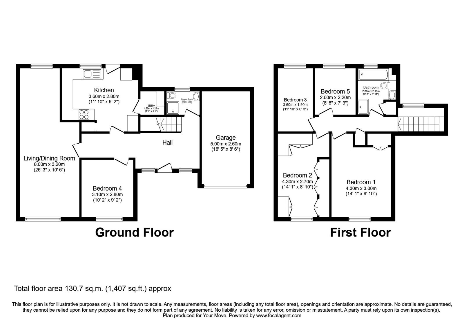 Floorplan of 5 bedroom Detached House for sale, The Wynd, Dalgety Bay, Fife, KY11