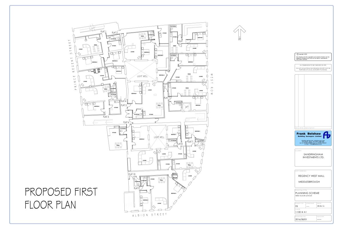 Floorplan of  Land/Plot for sale, Prince Regent Street, Stockton-On-Tees, TS18