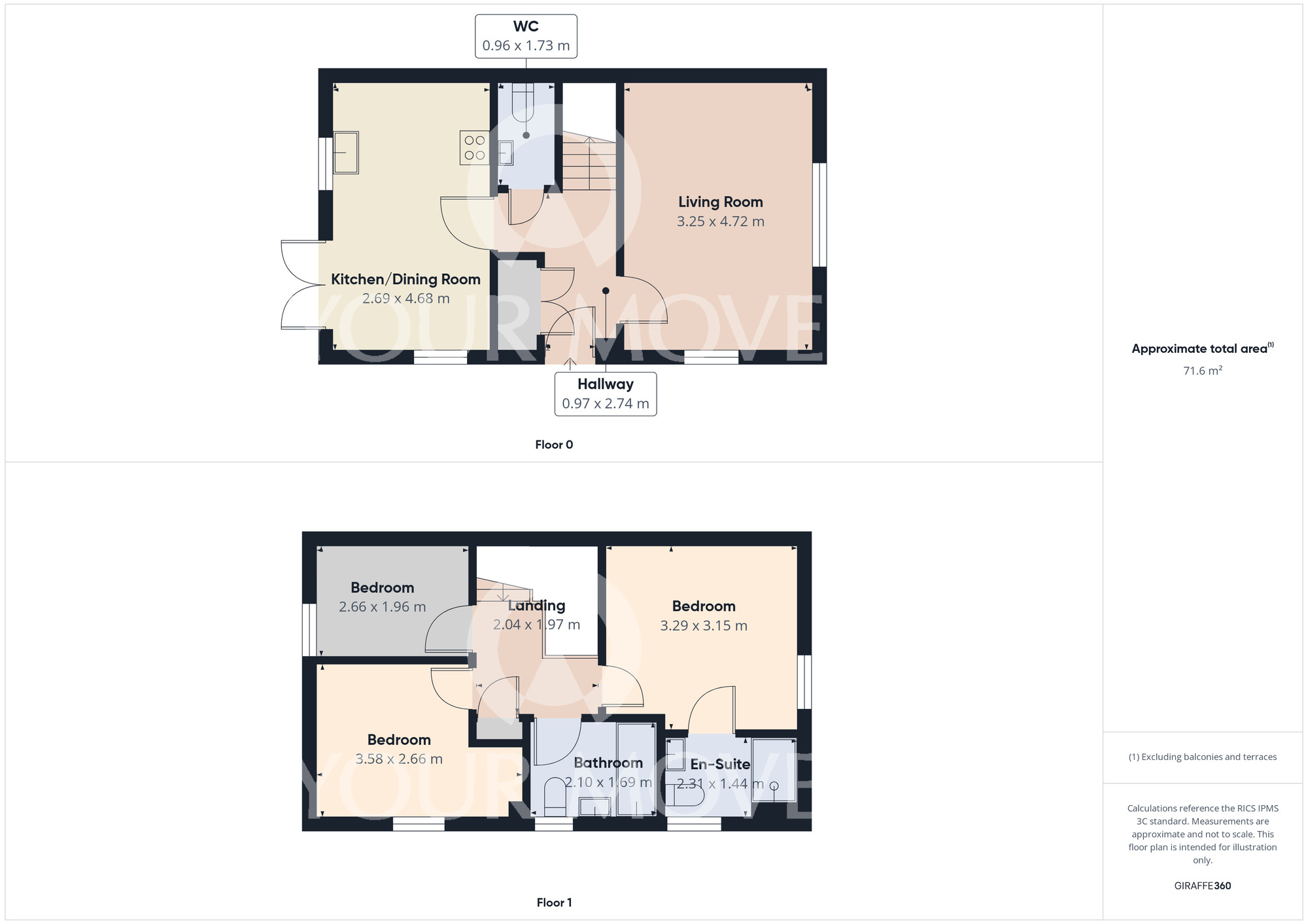 Floorplan of 3 bedroom Semi Detached House for sale, Nickleby Lane, Darlington, DL2