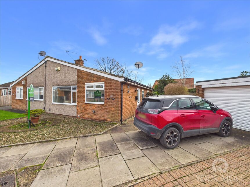 Main image of 2 bedroom Semi Detached Bungalow for sale, Grisedale Crescent, Egglescliffe, Durham, TS16