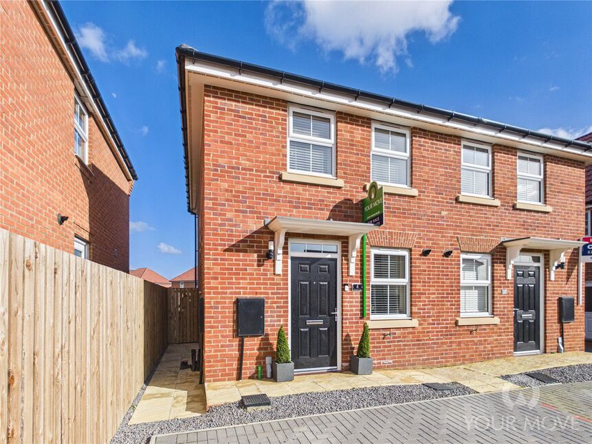 Main image of 2 bedroom Semi Detached House for sale, Balaguer Grove, Darlington, Durham, DL2
