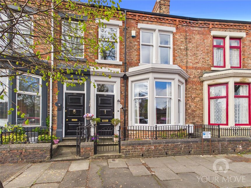 Main image of 4 bedroom Mid Terrace House for sale, Greenbank Road, Darlington, Durham, DL3