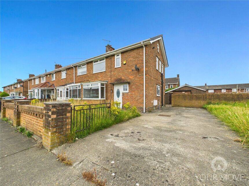 Main image of 2 bedroom End Terrace House for sale, Lingfield Green, Darlington, Durham, DL1