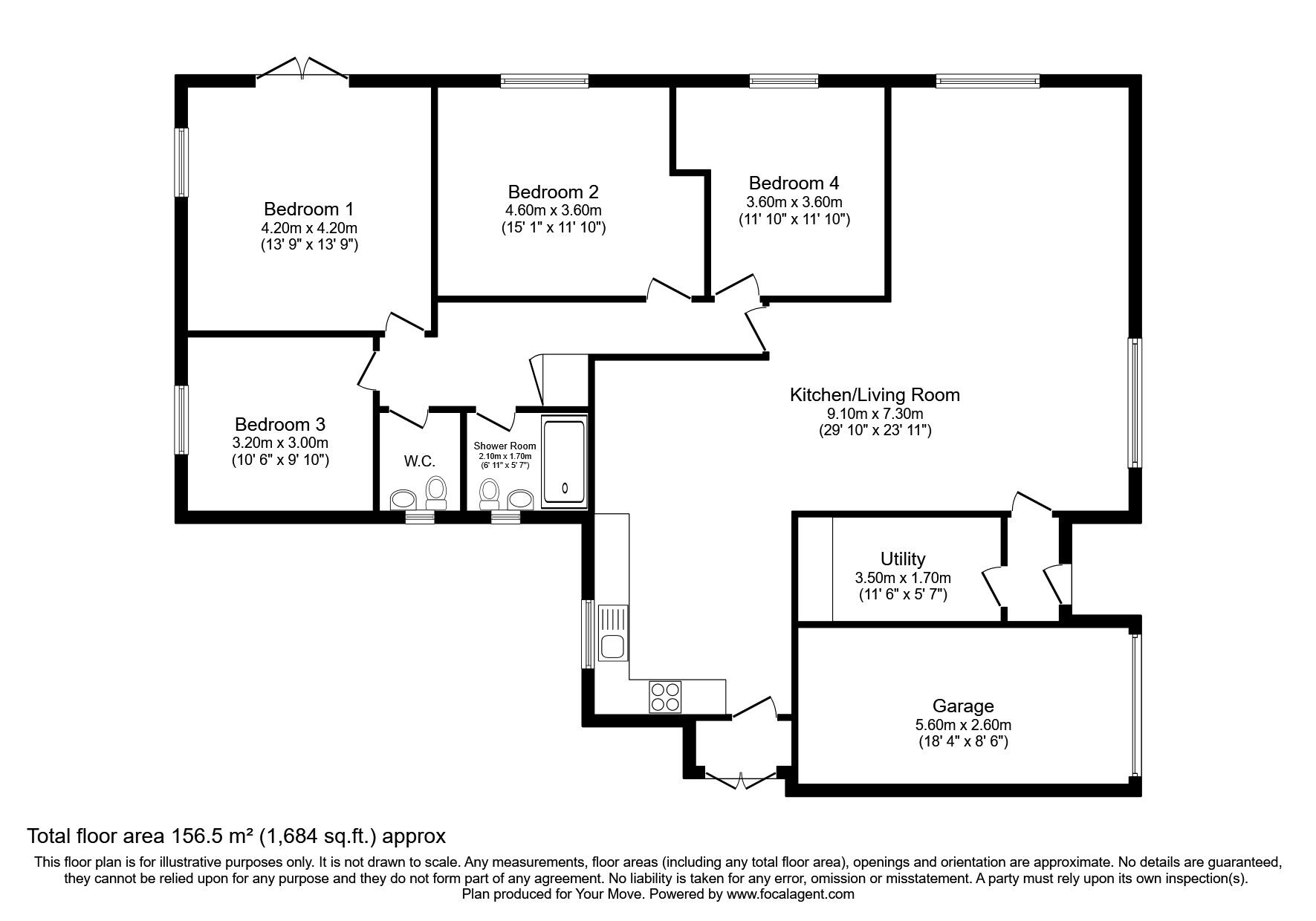 4 bedroom Detached Bungalow for sale, The Street, Finglesham, CT14 £