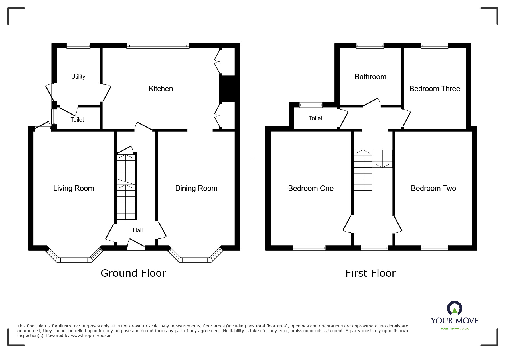 Floorplan of 3 bedroom Semi Detached House to rent, Clarendon Road, Dover, Kent, CT17