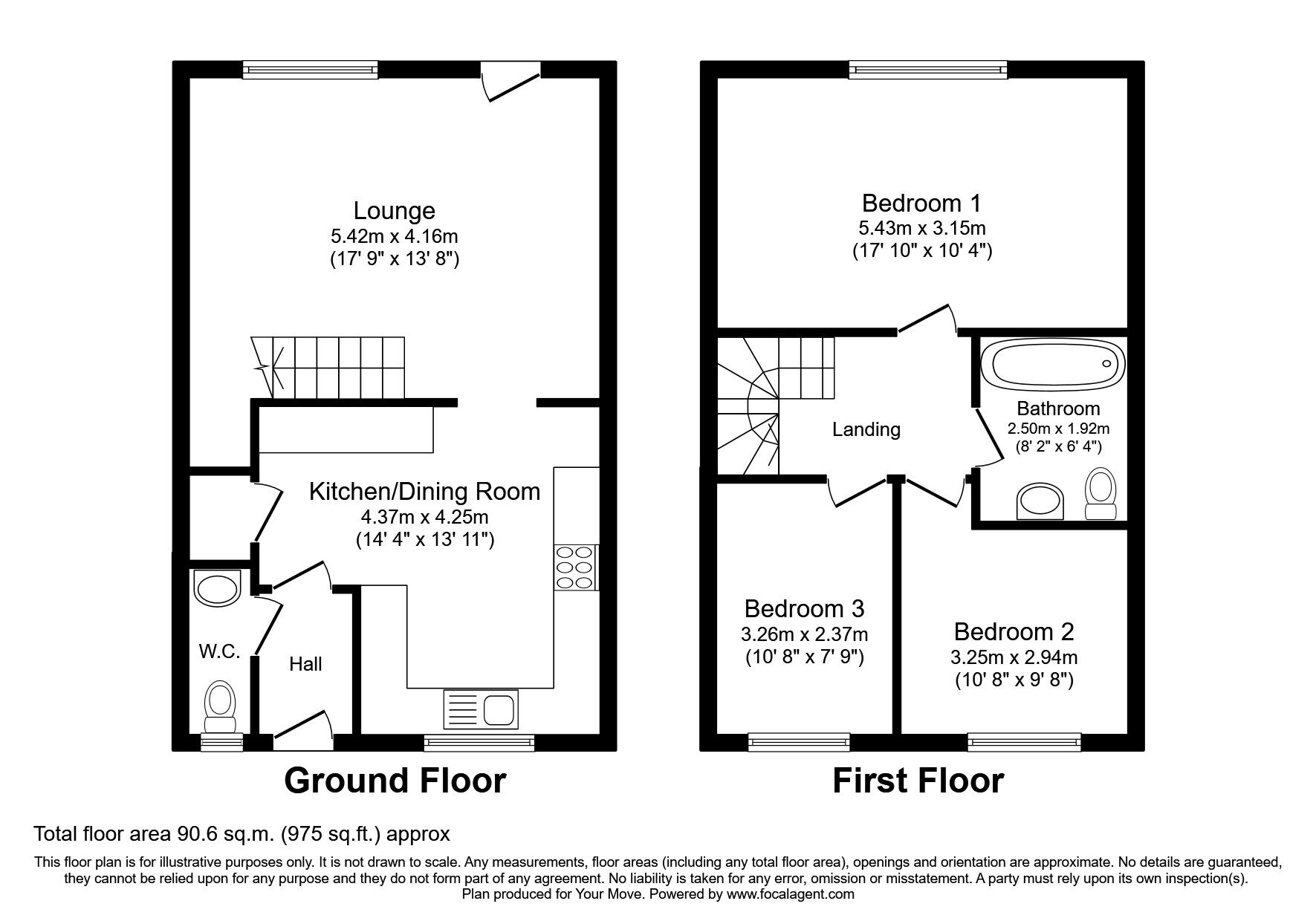 3 bedroom Mid Terrace House for sale, Wellgate, Conisbrough, DN12 £