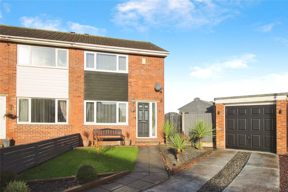Main image of 2 bedroom Semi Detached House for sale, Melford Drive, Balby, Doncaster, South Yorkshire, DN4