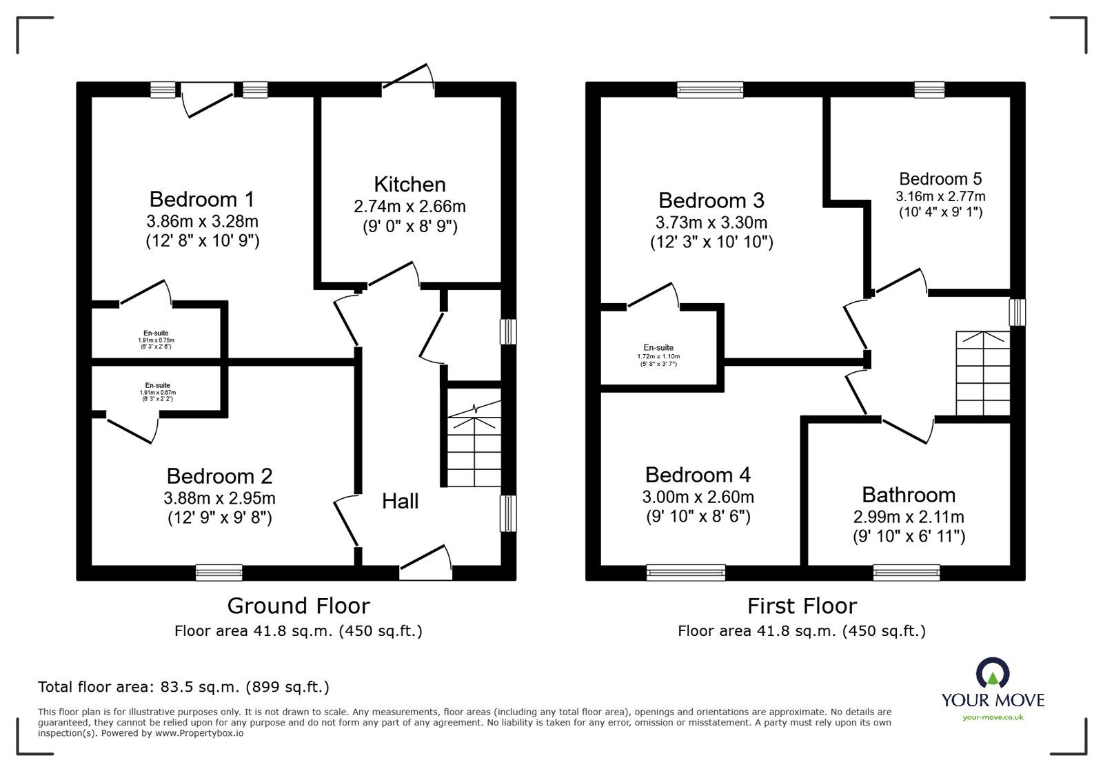 Floorplan of 5 bedroom Semi Detached House for sale, Gloucester Road, Doncaster, DN2