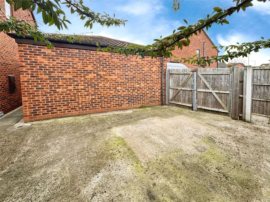 Gated Hard Standing Area