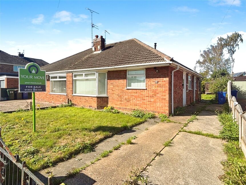Main image of 2 bedroom Semi Detached Bungalow for sale, Pearwood Crescent, Doncaster, South Yorkshire, DN4