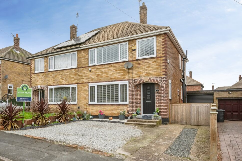 Main image of 3 bedroom Semi Detached House for sale, Roehampton Rise, Scawsby, Doncaster, South Yorkshire, DN5