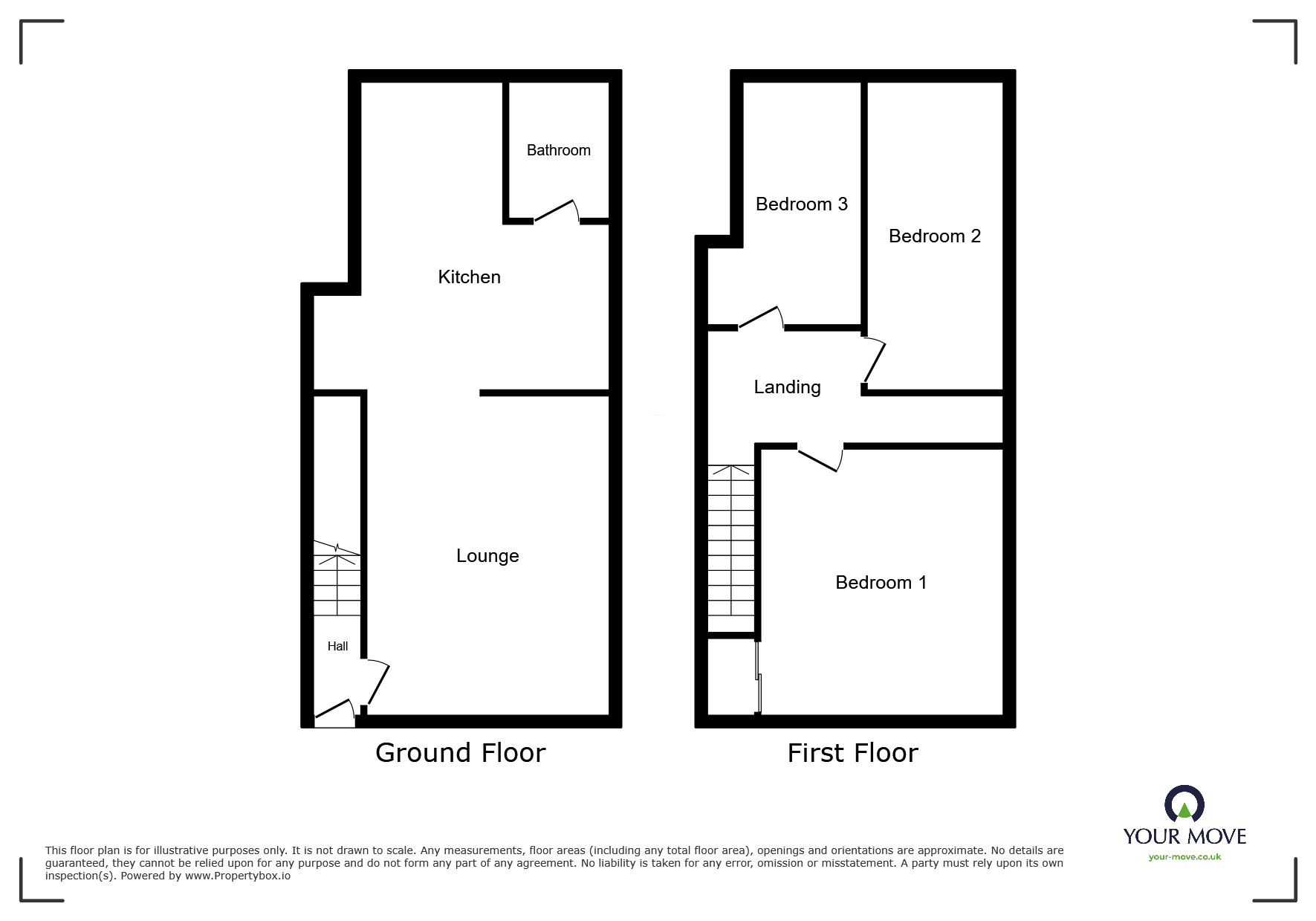 Floorplan of 3 bedroom Semi Detached House to rent, Mayfield Avenue, Stainforth, South Yorkshire, DN7