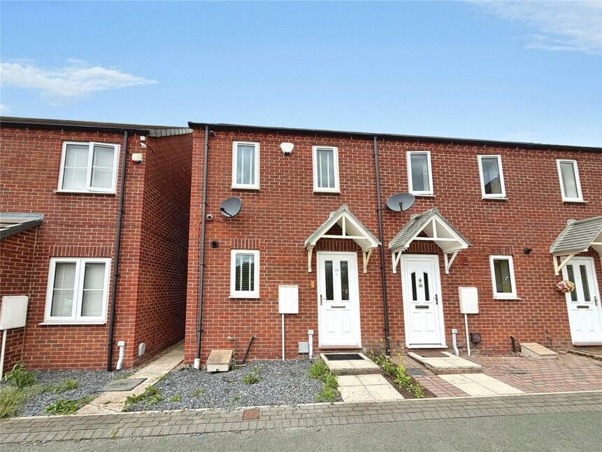 Main image of 2 bedroom End Terrace House for sale, Summit Drive, Bessacarr, Doncaster, South Yorkshire, DN4