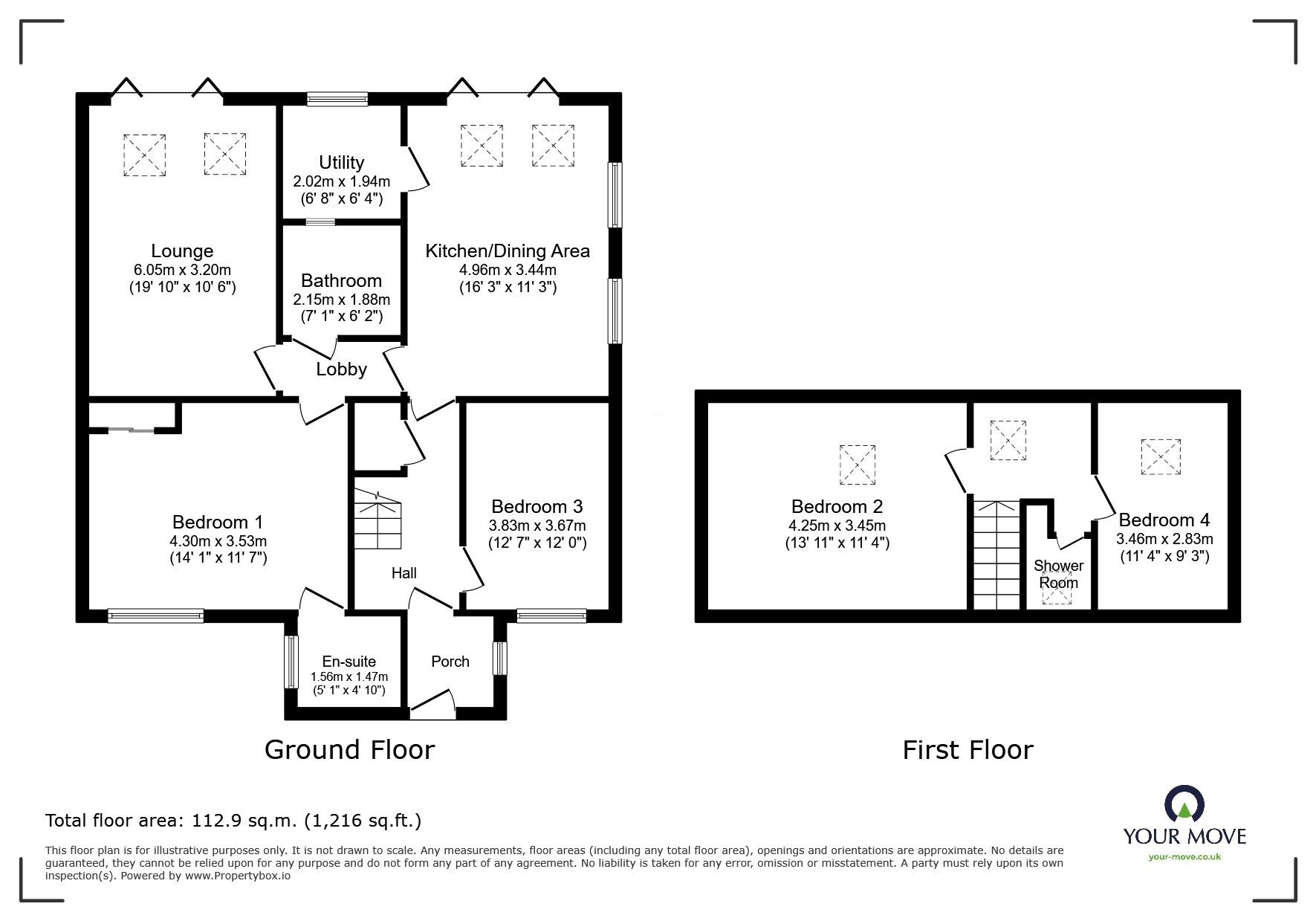 Floorplan of 4 bedroom Detached Bungalow for sale, Doncaster Road, Hatfield, South Yorkshire, DN7