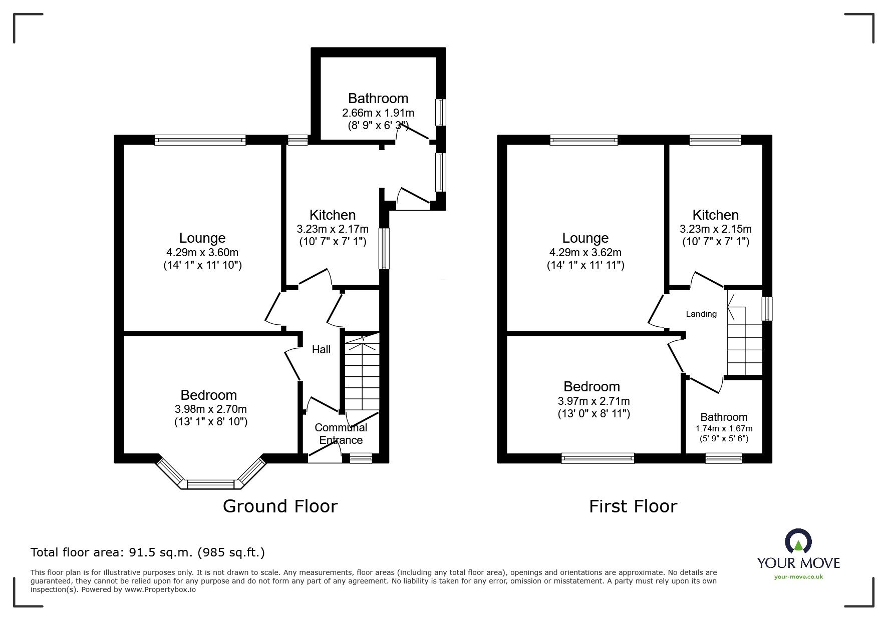 Floorplan of 3 bedroom Semi Detached House for sale, Clovelly Road, Edenthorpe, South Yorkshire, DN3
