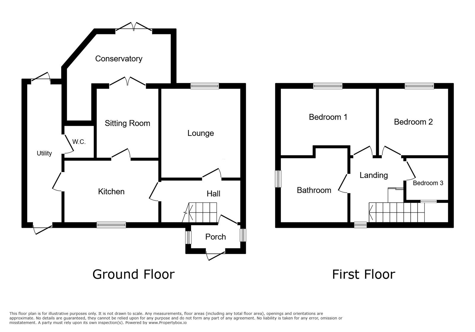 Floorplan of 3 bedroom Semi Detached House to rent, Wheatsheaf Road, Tividale, West Midlands, B69