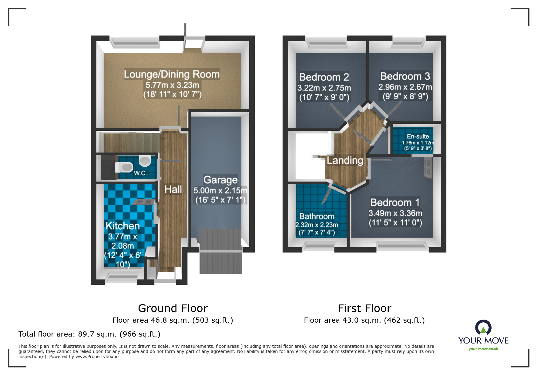 Floorplan of 3 bedroom Semi Detached House for sale, Wrens Nest Road, Dudley, West Midlands, DY1