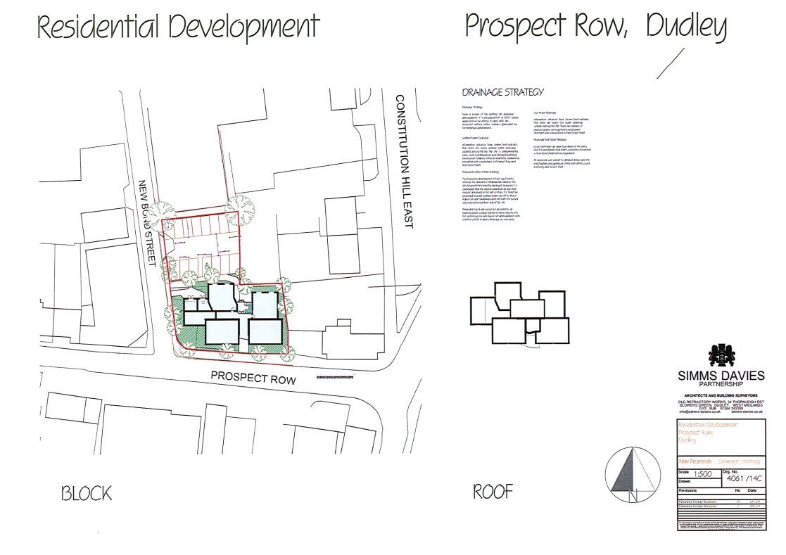 Floorplan of  Land/Plot for sale, Prospect Row/New Bond Street, West Midlands, DY2