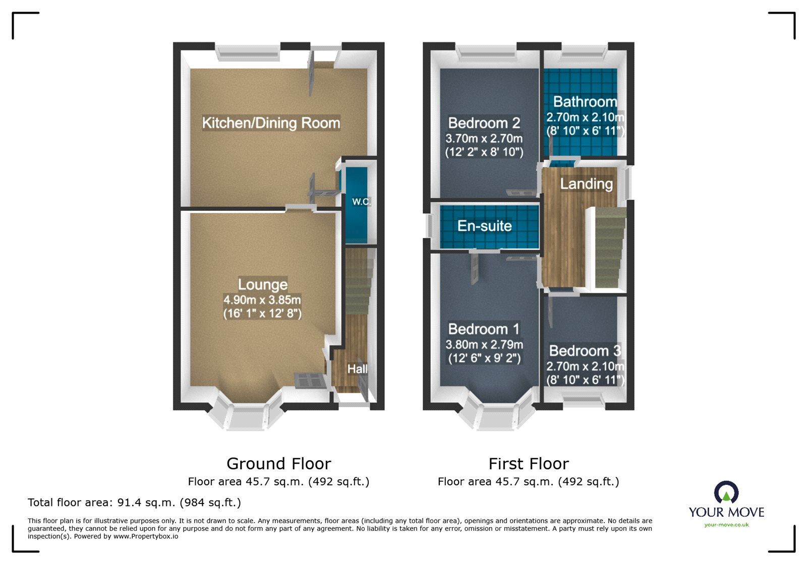 Floorplan of 3 bedroom Detached House to rent, Lyttleton Avenue, Halesowen, West Midlands, B62