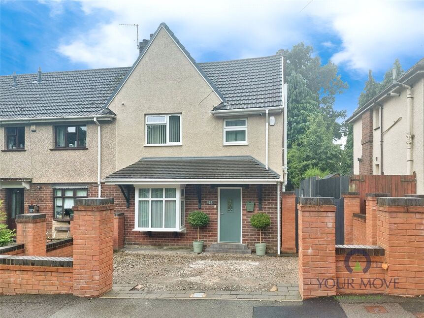 Main image of 3 bedroom End Terrace House for sale, Bluebell Road, Dudley, West Midlands, DY1