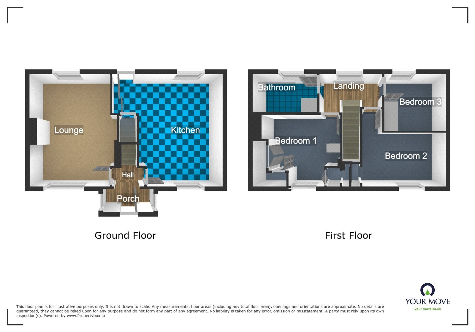 Floorplan of 3 bedroom Semi Detached House to rent, Lilac Road, Dudley, West Midlands, DY1