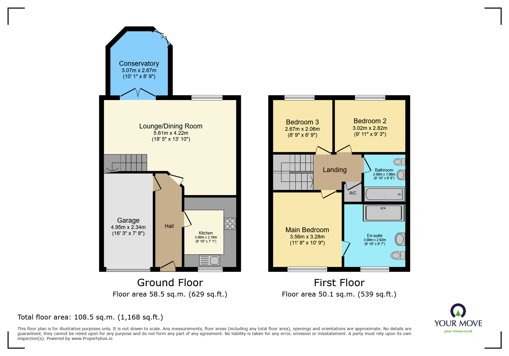 Floorplan of 3 bedroom Detached House for sale, St. Marks Road, Dudley, West Midlands, DY2