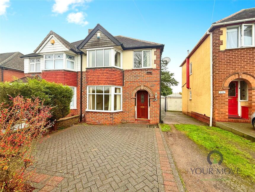 Main image of 3 bedroom Semi Detached House for sale, Jiggins Lane, Birmingham, West Midlands, B32