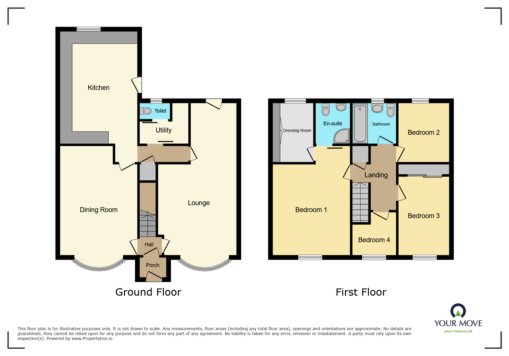 Floorplan of 4 bedroom Semi Detached House for sale, Packwood Road, Tividale, West Midlands, B69