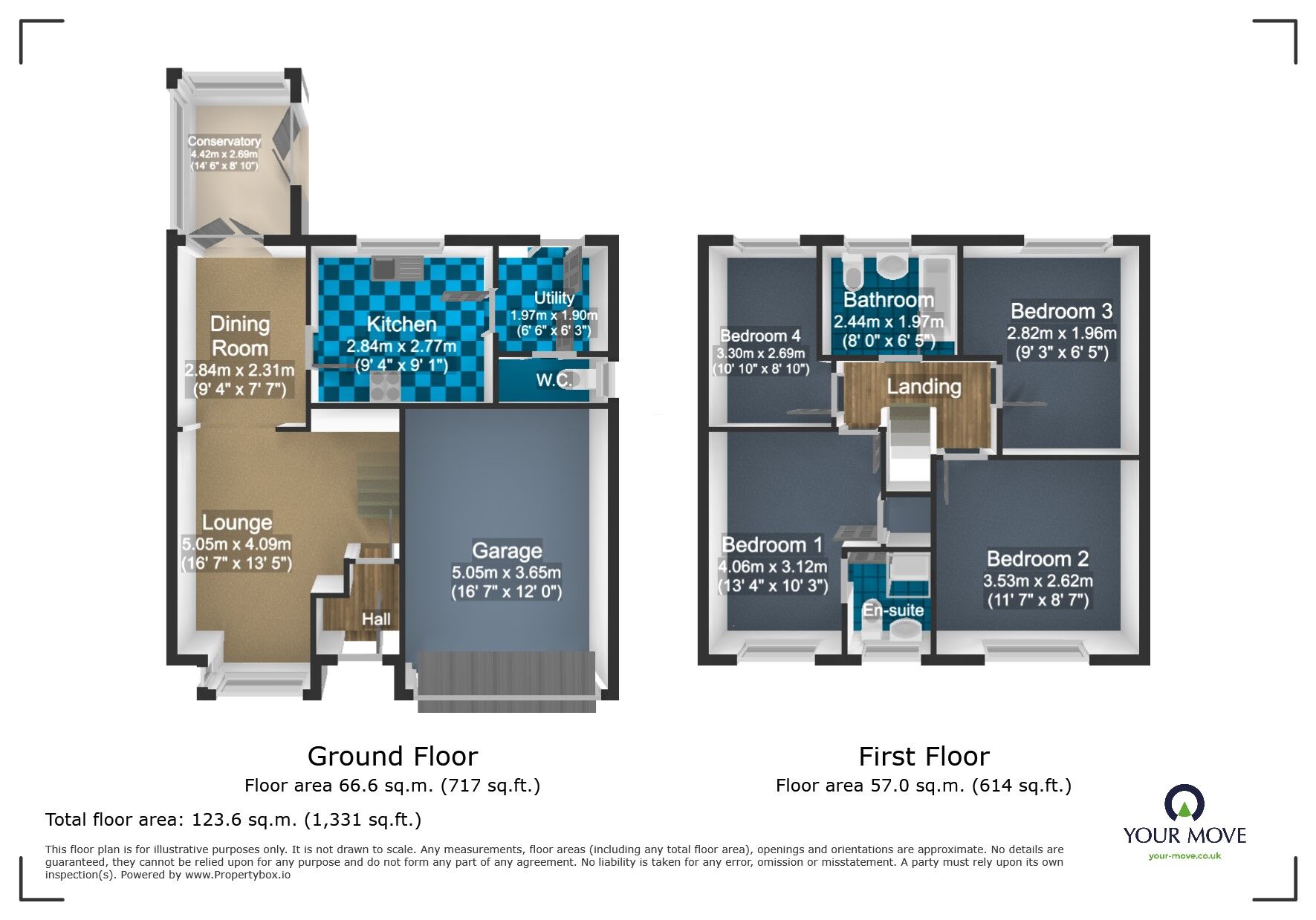Floorplan of 4 bedroom Detached House for sale, MacDonald Close, Tividale, West Midlands, B69