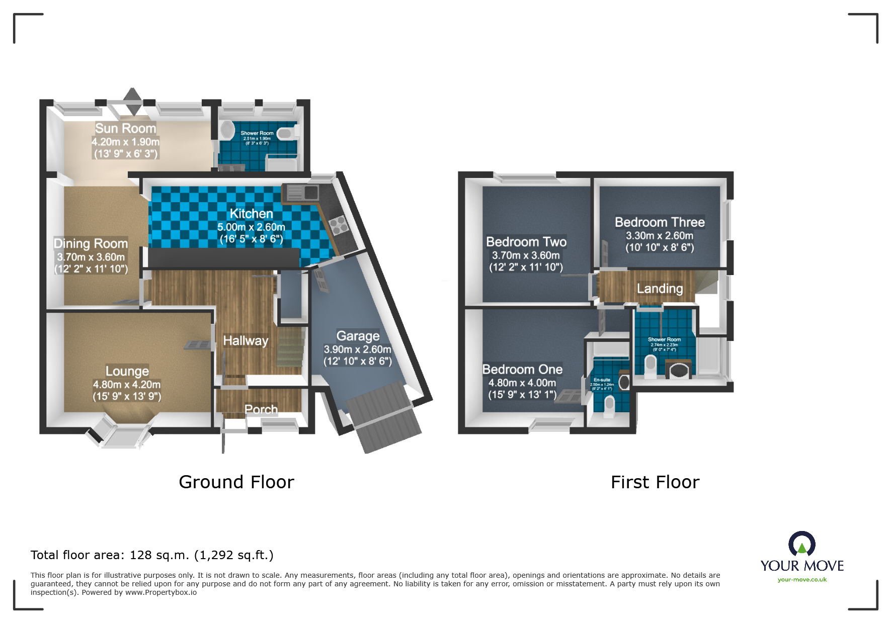 Floorplan of 3 bedroom End Terrace House for sale, The Circle, Birmingham, West Midlands, B17